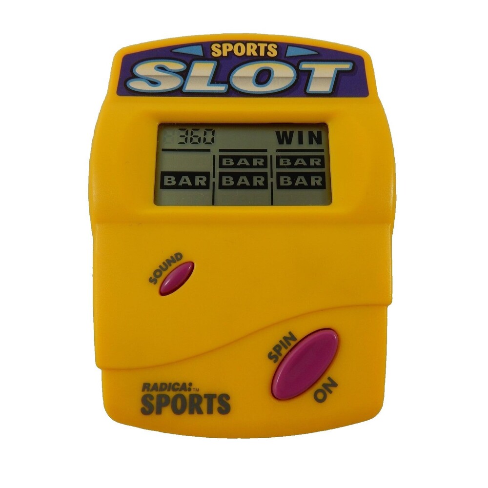 Radica Sports Slot Electronic Handheld Travel Game Model 3470